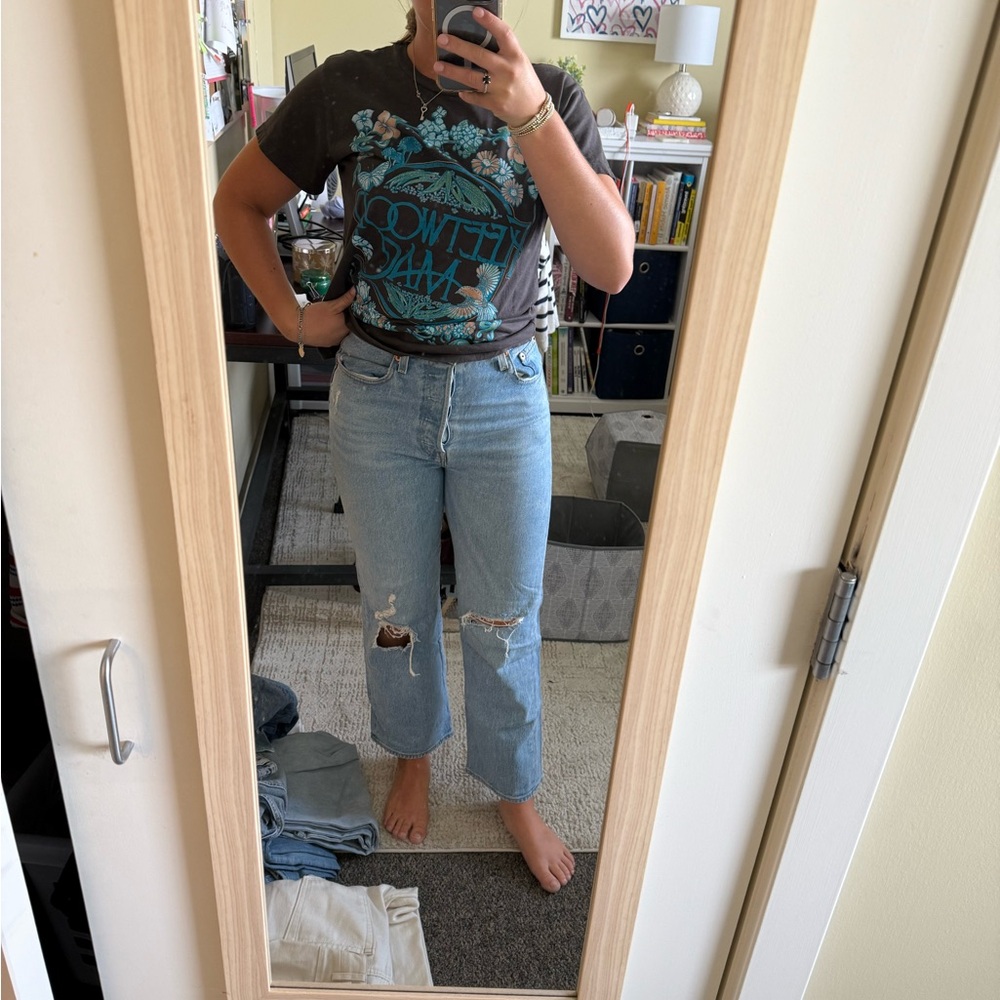 Levi's Light Blue Straight Leg Jeans